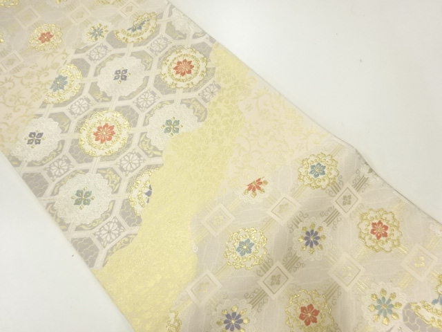 華紋蜀江文織出し袋帯